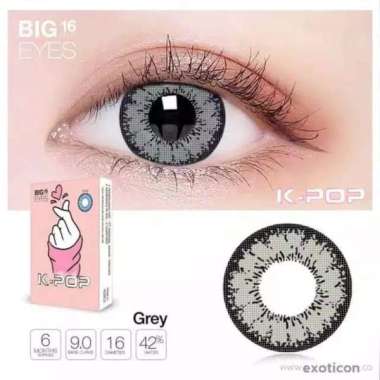 Softlens X2 KPOP Normal / Soflen K-POP Exoticon Big Eyes GREY