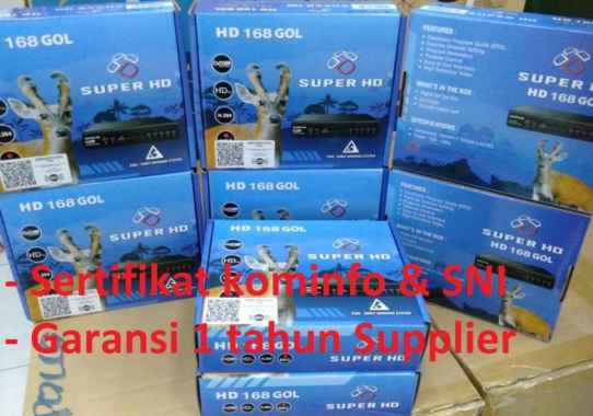 STB Set Top Box Super HD 168 Goal Komodo Harimau DVB T2 TV Digital Ori Super HD Kijang - STB Saja
