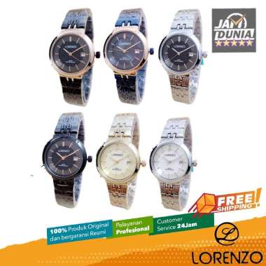 JAM TANGAN LORENZO 1071LB JAM LORENZO 1071 LB JAM LORENZO ORIGINAL JAM TANGAN ANALOG JAM TANGAN WANI