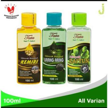 TATA MINYAK RAMBUT 100ml All Varian//READY STOCK zaitun