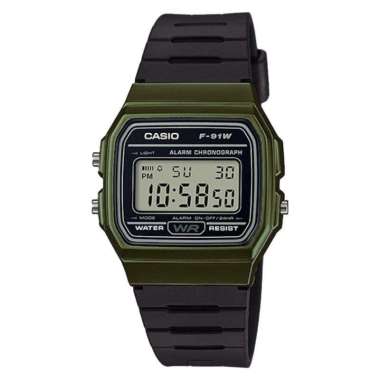 CASIO F-91WM-3ADF GREEN