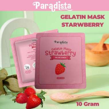 GELATIN MASK PARADISTA 10 GR - MASKER KOMEDO GELATIN AMPUH BASMI KOMEDO 7 VARIANT BIG SIZE PARADISTA