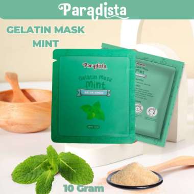 GELATIN MASK PARADISTA 10 GR - MASKER KOMEDO GELATIN AMPUH BASMI KOMEDO 7 VARIANT BIG SIZE PARADISTA