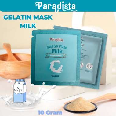 GELATIN MASK PARADISTA 10 GR - MASKER KOMEDO GELATIN AMPUH BASMI KOMEDO 7 VARIANT BIG SIZE PARADISTA