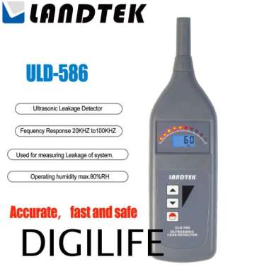 Ultrasonic Leakage Detector Ultrasonik Leak Detektor Landtek ULD-586 Tester Kebocoran ULD586 Gas Met