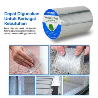 Lakban Super Kuat Anti Bocor Besar / Lakban Aluminium Foil Anti Bocor / Lakban Aluminum Foil Super K