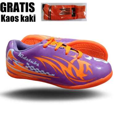 Sepatu Futsal Anak Laki Laki Usia 2 -10 Tahun PAUD TK SD SMP Kelas 1 2 3 4 5 6 7 8 9 0 Tahun-KIDZTUB
