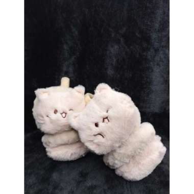 GST Earmuff Winter Penutup Telinga Musim Dingin Bayi Anak-anak dan Dewasa krem