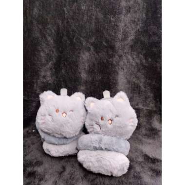 GST Earmuff Winter Penutup Telinga Musim Dingin Bayi Anak-anak dan Dewasa abu