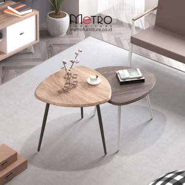 Coffee Table / Meja Kopi / Chitose - Sonoma Oak Sorema