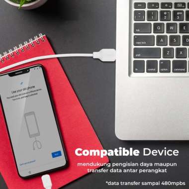 INBOX IK-02 Kabel Data Charger 3.0A Fast Charging Quick Charge MICRO TYPE C IPHONE LIGHTNING IPHONE