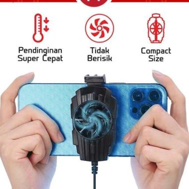 GAMEN GMR01 Phone Fan Cooler Kipas Pendingin HP Cooling Fan Gaming