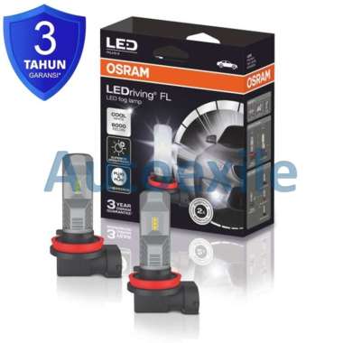 Osram LEDriving FL H8 H11 H16 6000K Putih 67219CW Lampu Kabut LED Fog Lamp Mobil Accord Brio BRV Cit