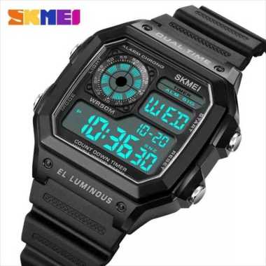 Jam Tangan Pria Digital SKMEI 1998 BK/BLACK water resistance 30m
