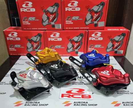 KALIPER DEPAN RCB S55 PCX 150 - 160 / ADV 150 / 160 SILVER