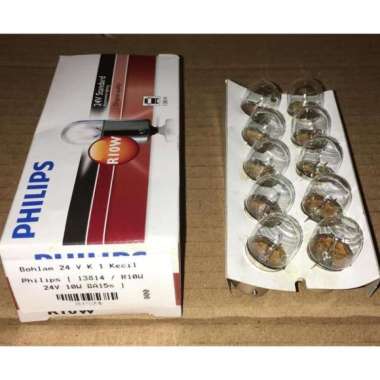 bohlam lampu philips 24 v k 1 [ k ] philips [ pc ] - White