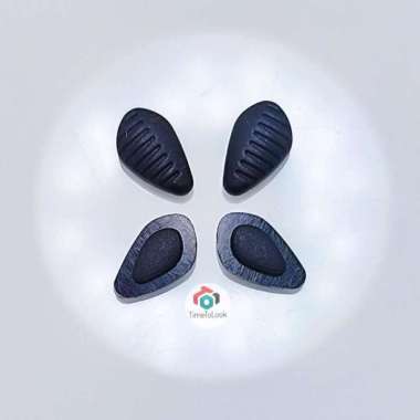 Nose Pad Kacamata Nike Bantalan Hidung NosePad Frame Sungglas Push On Hitam