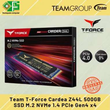 Team T-Force Cardea Z44L 500GB M.2 NVMe 1.4 PCIe Gen4x4 SSD NVMe 500 G