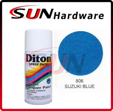 Pilox DITON 300 ml Suzuki Blue 806 Pilox Pylox Biru Candy