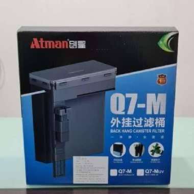Atman Q7- M UV Filter Hang On Aquarium Akuarium Canister Aquascape