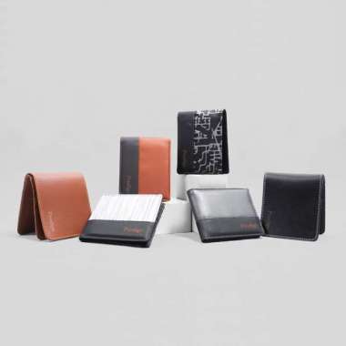 Prodigo * Dompet LIpat Pria Gilen I Dompet Kulit Sintetis I Dompet Kulit Pria I Simple Wallet Premiu