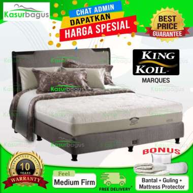 King Koil Kasur Full Latex New Marques - Full Set 160 180 200 100 120 180 x 200
