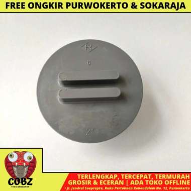 2 INCH / RUCIKA D CLEAN OUT DOP DRAT TUTUP PENUTUP SAMBUNGAN PIPA