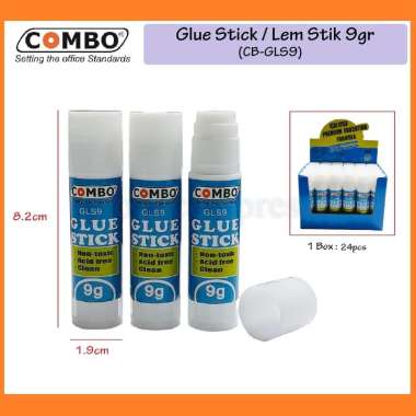 Lem Kertas / Glue Stick 9gr / Lem Stik / Lem Putar / Glue Stik 9gr Combo