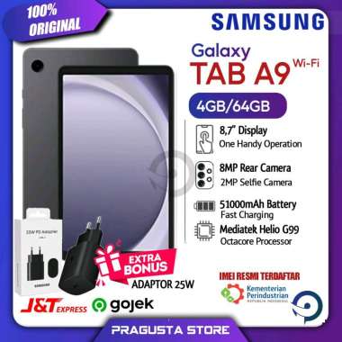 Samsung Galaxy Tab A9 Wifi Only Garansi Resmi Indonesia TAB ONLY