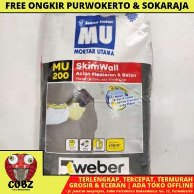 MU 200 SKIN SEMEN ACIAN HEBEL BATA RINGAN BATAKO 20 KG PER SAK