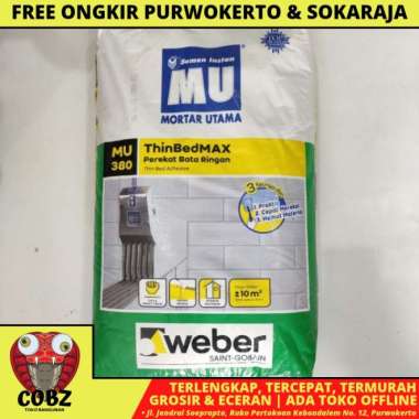 MU 380 SEMEN PEREKAT HEBEL BATA RINGAN BATAKO 40 KG PER SAK