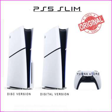 PS5 Console Slim Model / PS5 Slim Console Disc & Digital Version PS5 Slim Disc INDO