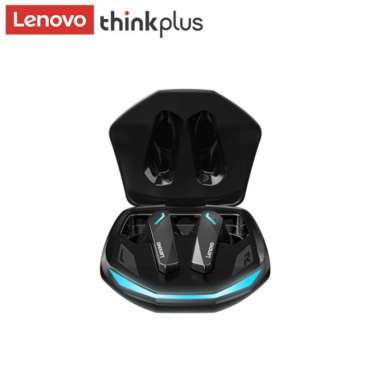 THINKPLUS LENOVO GM2 PRO BLUETOOTH EARPHONE GAMING HEADPHONE TWS Hitam
