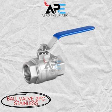 BALL VALVE 2PC STAINLESS STEEL 316 1 INCH / 1"