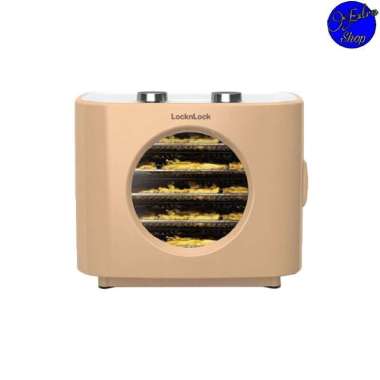 LOCK N LOCK Mini Food Dehydrator 8L EJO316 (Mesin Pengering Makanan) Pink