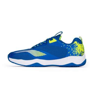 Li-Ning Badminton Shoes Hypersonic AYTT051 44 Blue/Lime