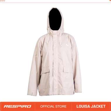 Jaket Respiro LOUISA | Jaket Motor Harian Wanita Windproof L BRICK RED