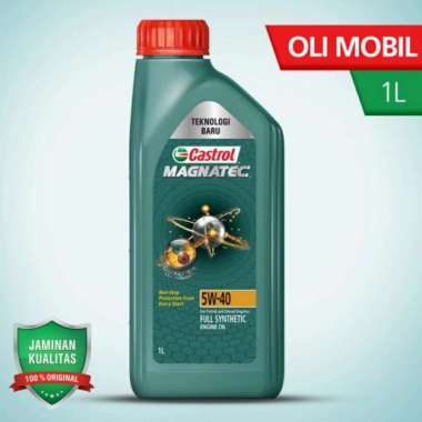 PROMO CUCI GUDANG Oli Mesin Castrol Magnatec 5W-40 1 Liter (Bensin/Diesel)