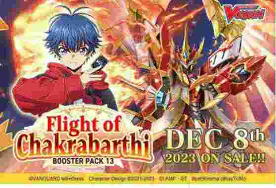 Vanguard TCG VGE-D-BT13 Flight of Chakrabarthi Booster Box English