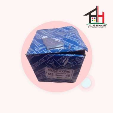 Sekrup Roofing Kuning M5x40 Baut Roofing Kuning M5x40 4cm Per DUS 400 PCS