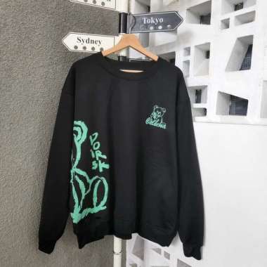 Sweater Anak Pria Umur 13 Tahun - Dior xxl Berkualitas 13-14 tahun Hitam