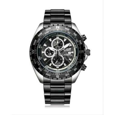 JAM TANGAN PRIA EXPEDITION E 6739 / E6739 SILVER BLACK ORIGINAL