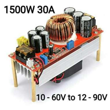 DC STEP UP BOOST CONVERTER 1500W 30A 10-60V 12-90V CHARGER DRIVER LED