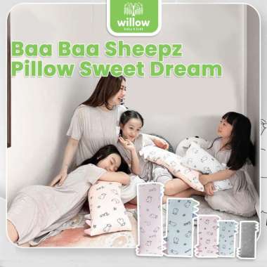 Guling Tidur Bayi - Baa Baa Sheep Big Buddy Pillow Sweet Dream Jumbo Pink
