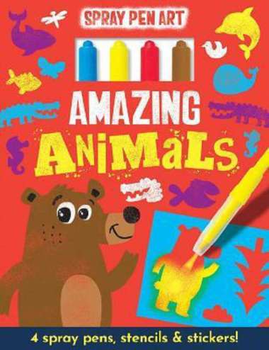STAR BOOKS CGI-SPRAY PEN ART: AMAZING ANIMALS