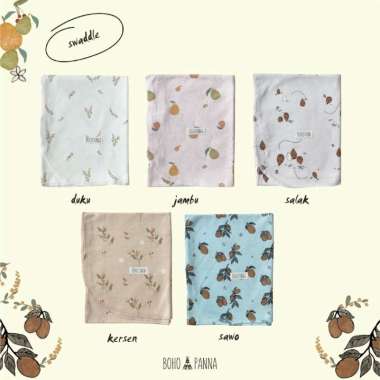 SWADDLE JAMBU, SALAK, SAWO ONE SIZE - JAMBU
