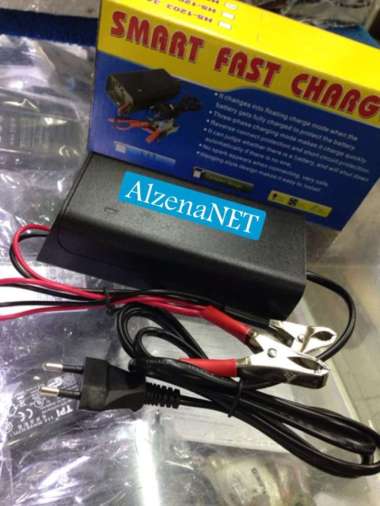 SALE CHARGER AKI MOBIL CAS AKI MOBIL MOTOR SMART FAST CHARGER 10A