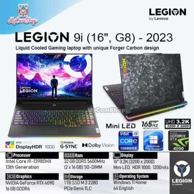 LENOVO LEGION 9i i9-13980HX 32GB RAM 2TB SSD RTX 4090 16GB 16"MINI-LED