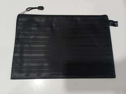 Map Kain / Hand Bag / Zipper Bag Trifelo TF-533 Resleting B5 Hitam