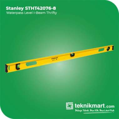 Stanley Waterpass Level I-Beam Thrifty w/ 3Vials 48"/120cm STHT42076-8